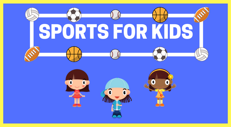 sports for kids banner